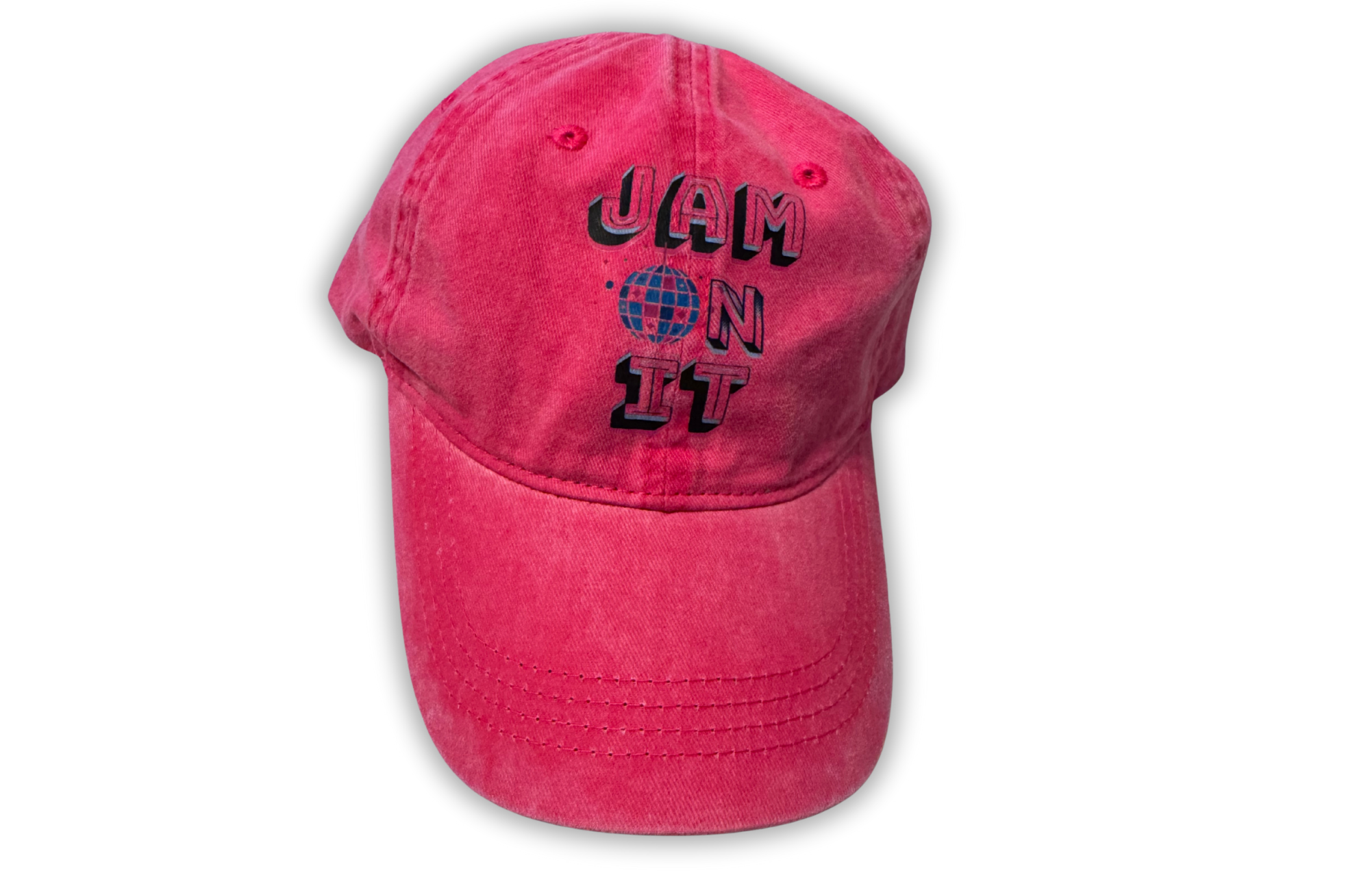 Jam On It Cap in Light Red