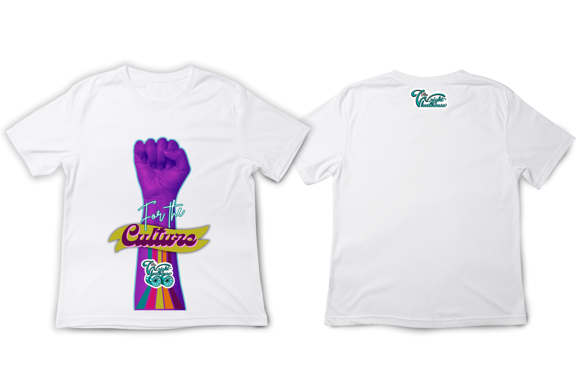 For the Culture T-shirt - White, Short Sleeve