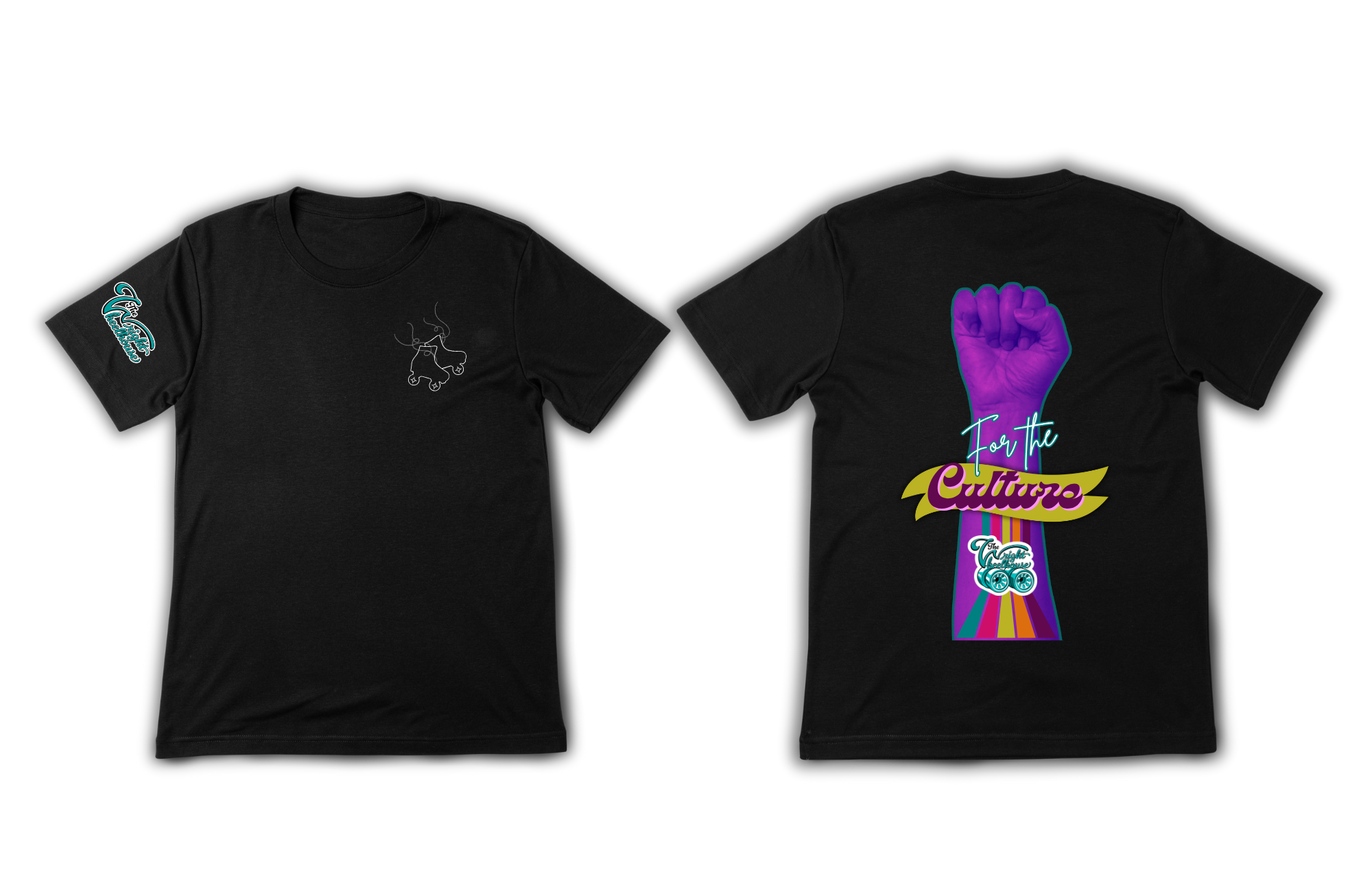 For the Culture T-shirt - Black, Short Sleeve