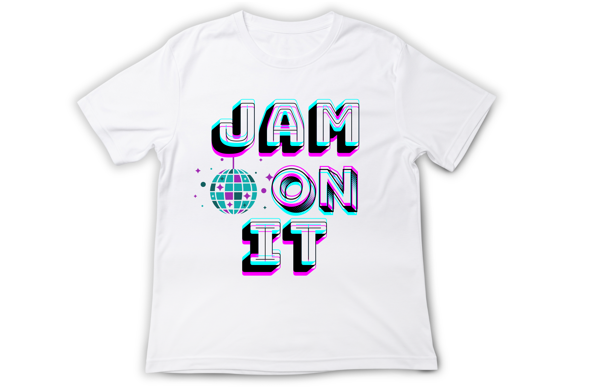 Jam On It T-shirt in White