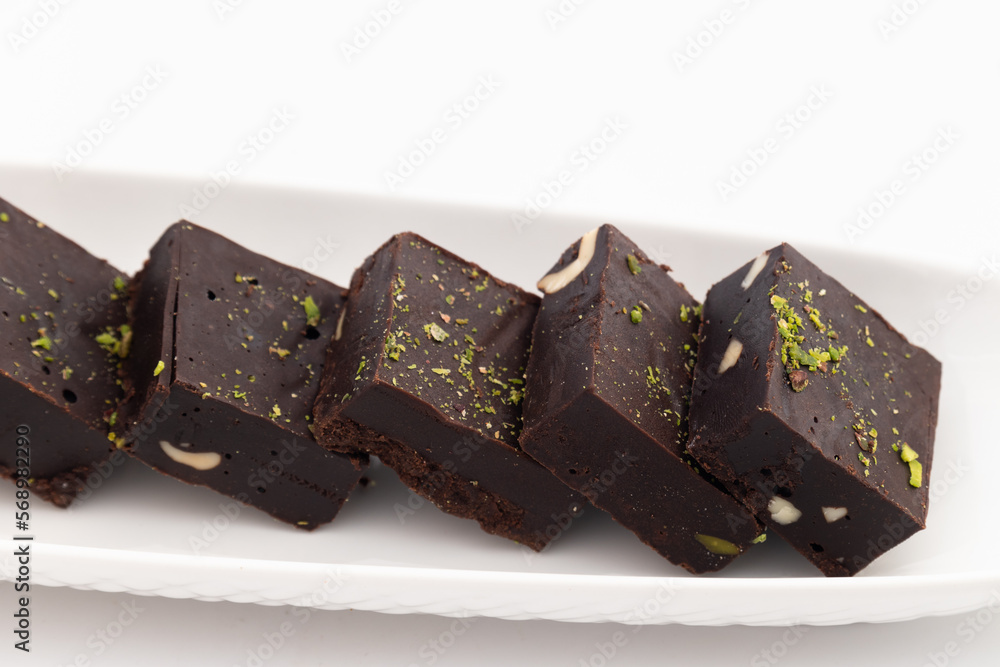 Dark Chocolate Barfi