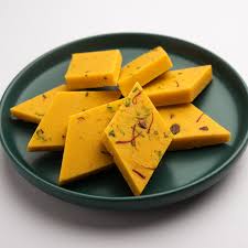 Kesar Kaju Barfi