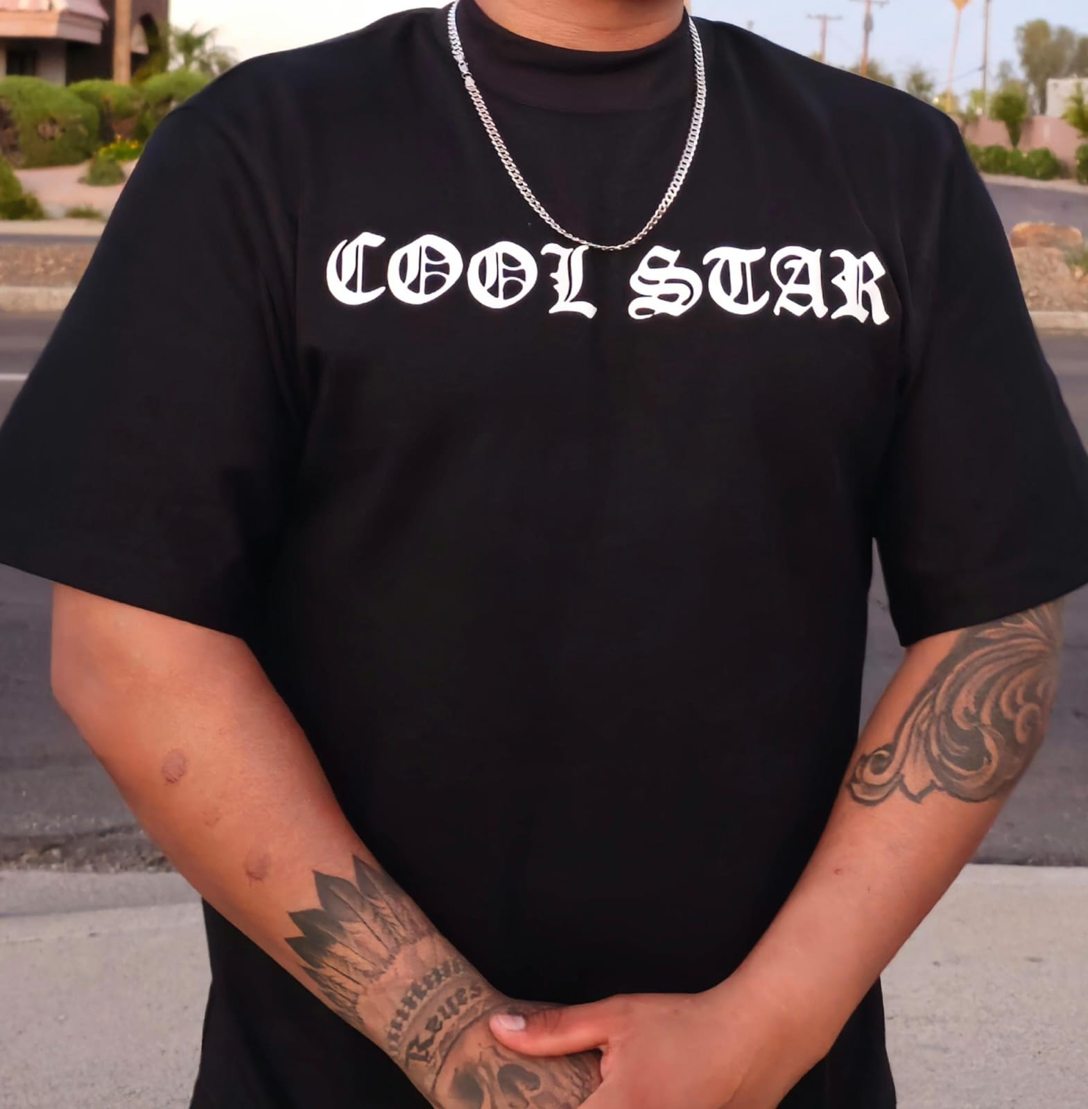 COOL STAR SHIRT BLACK
