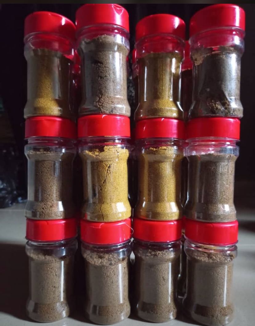 Assorted Spice Jars Set