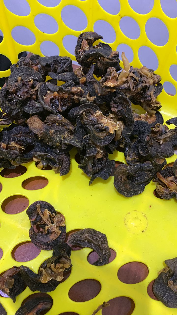 Dried Black Mushrooms
