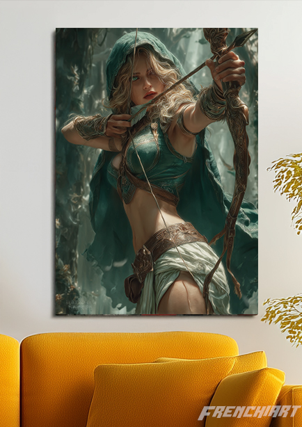 Tableau d'archère fantastique
