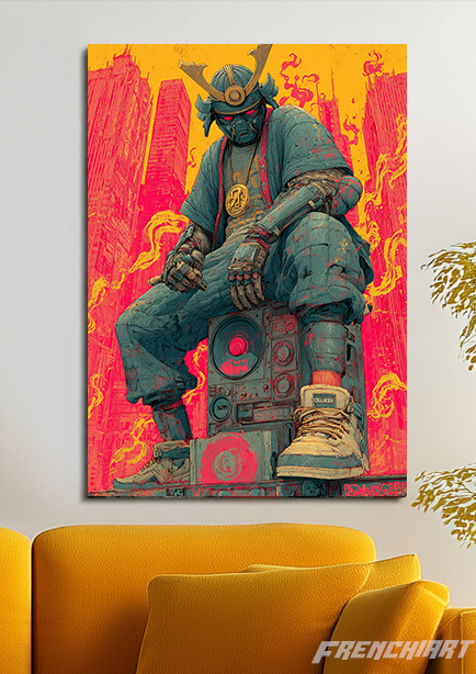 Tableau Samouraï Urbain