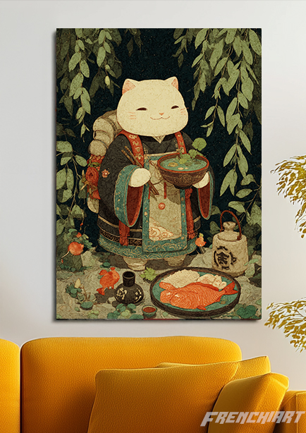 Tableau Chat Japonais