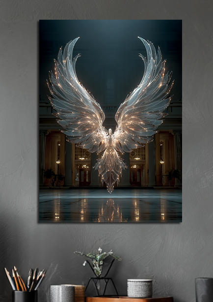 Tableau mural Ange lumineux