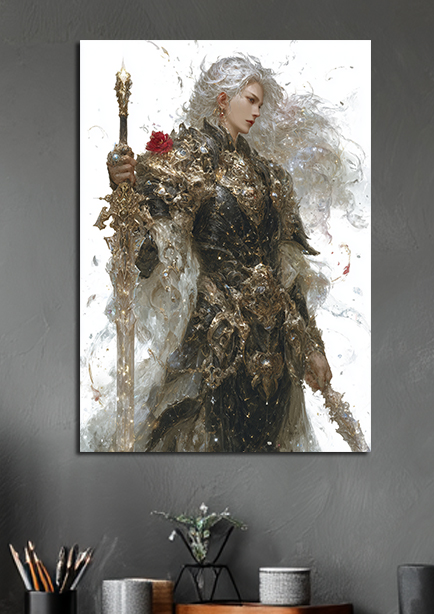 Tableau d'art héroïque