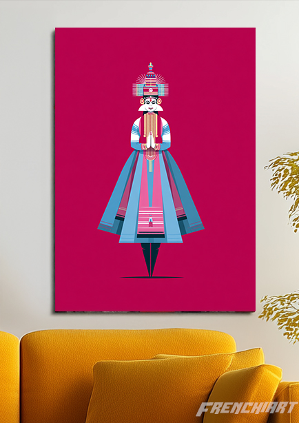 Tableau décoratif abstrait