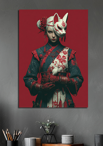 Affiche japonaise traditionnelle