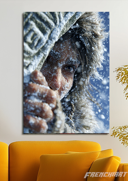 Toile murale d'hiver