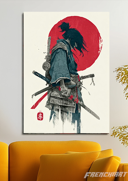 Tableau Samouraï japonais