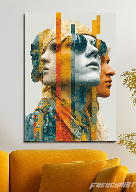 Tableau moderne abstrait