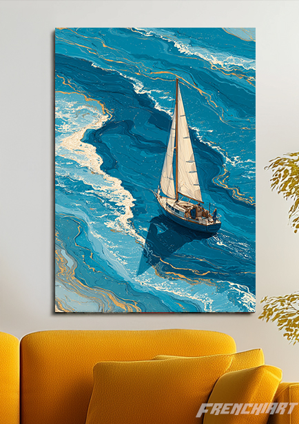 Tableau Voilier sur l’Océan