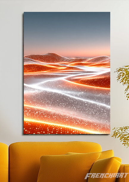 Tableau décoratif abstrait