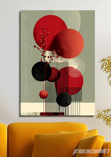 Tableau abstrait moderne