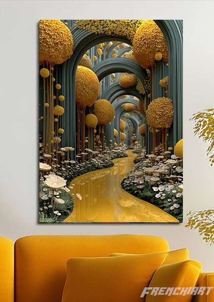 Tableau mural art contemporain