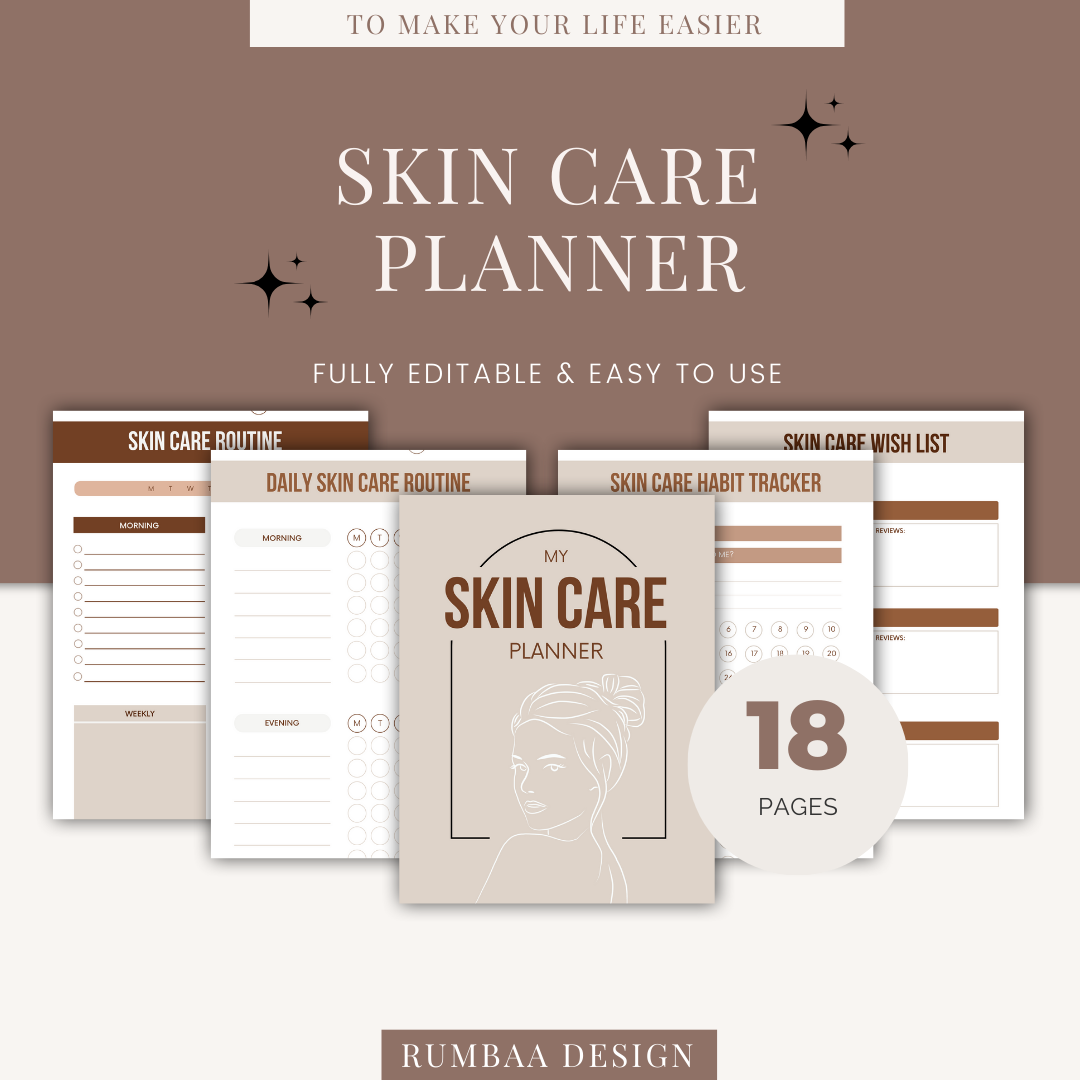 Skin Care Planner