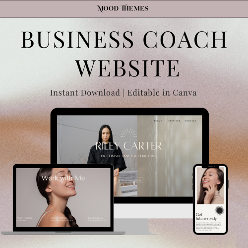 Business Coach Website Template