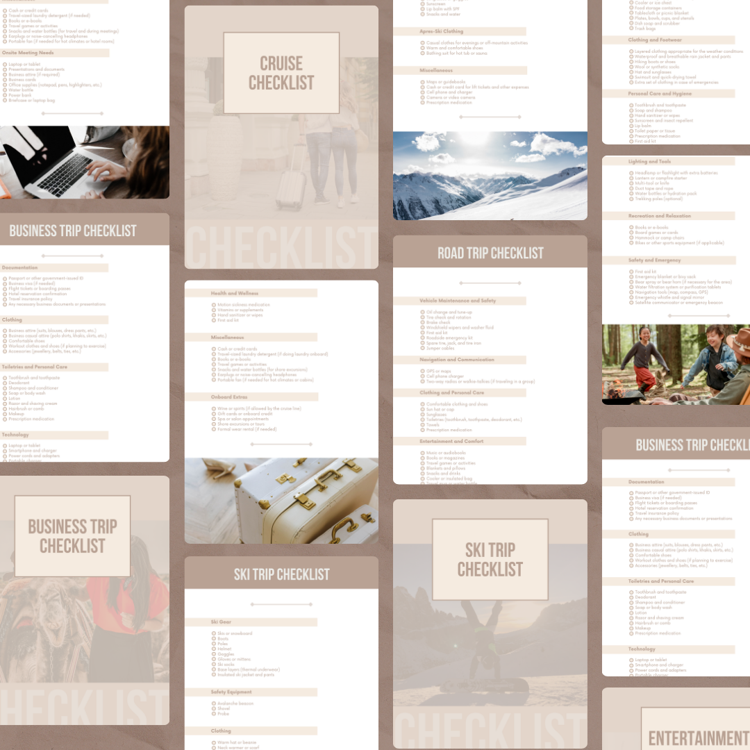 Travel Planner Bundle