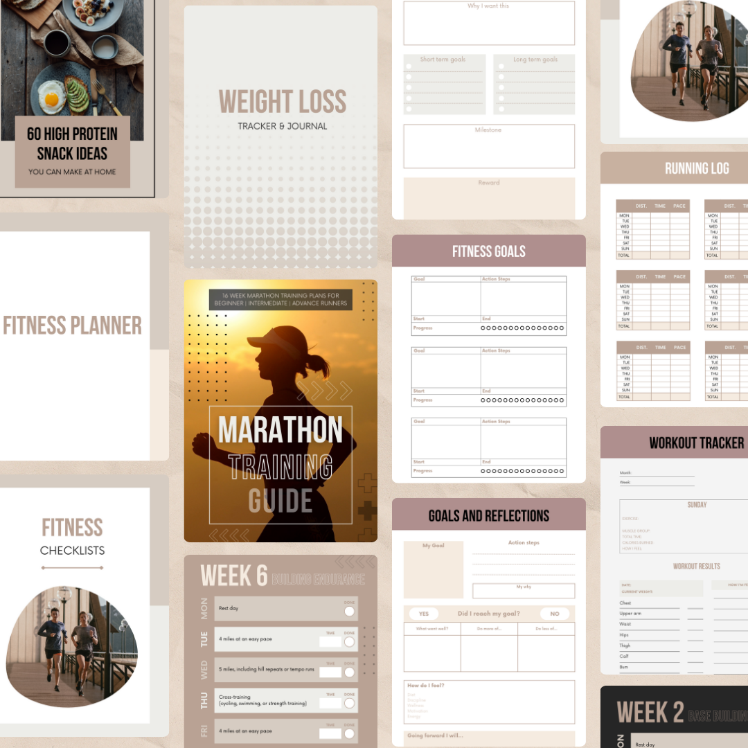 Fitness Planner Bundle