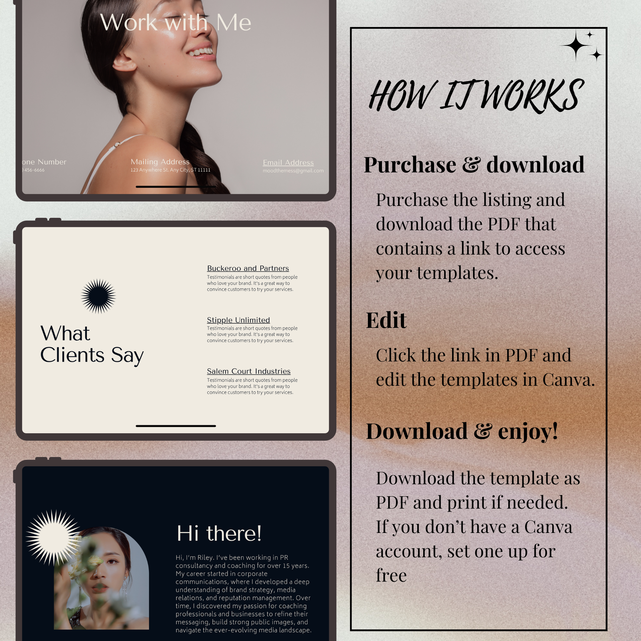 Business Coach Website Template