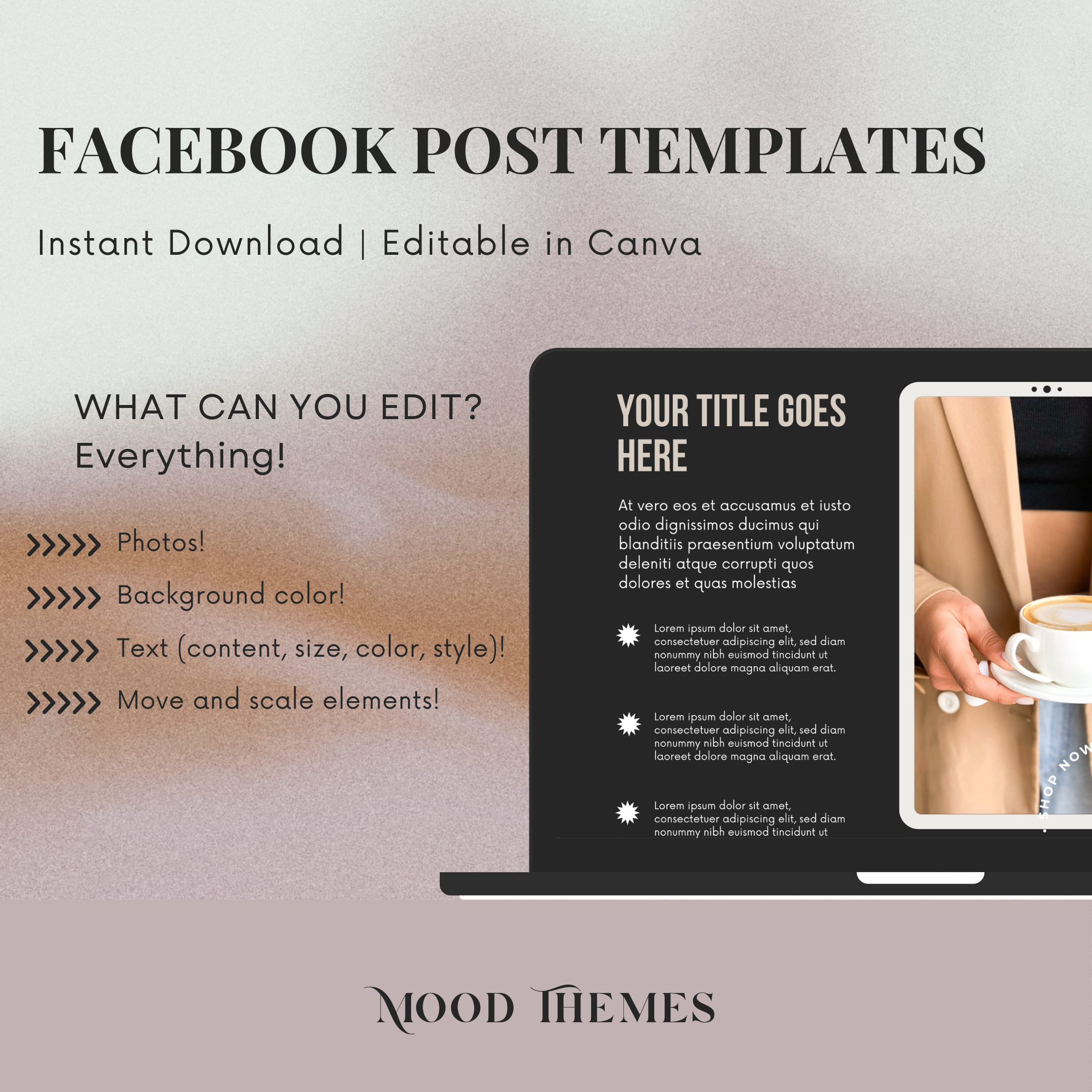 52 Facebook Post Templates