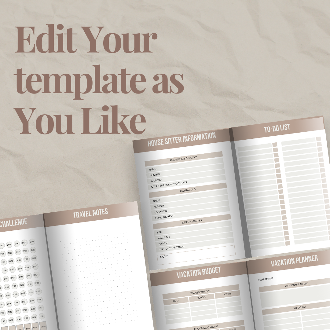 Travel Planner & Journal