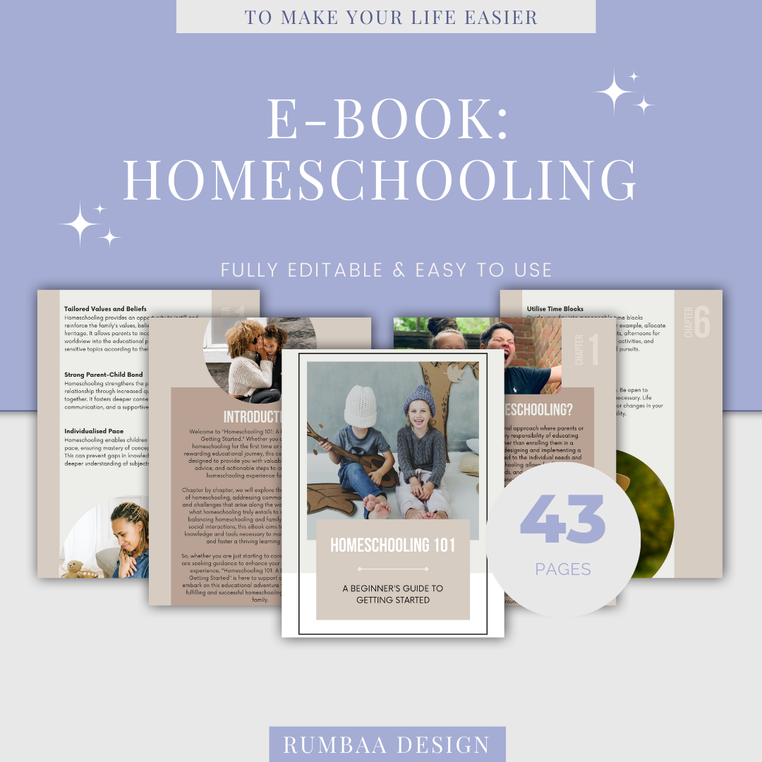 Homeschooling E-Book Guide