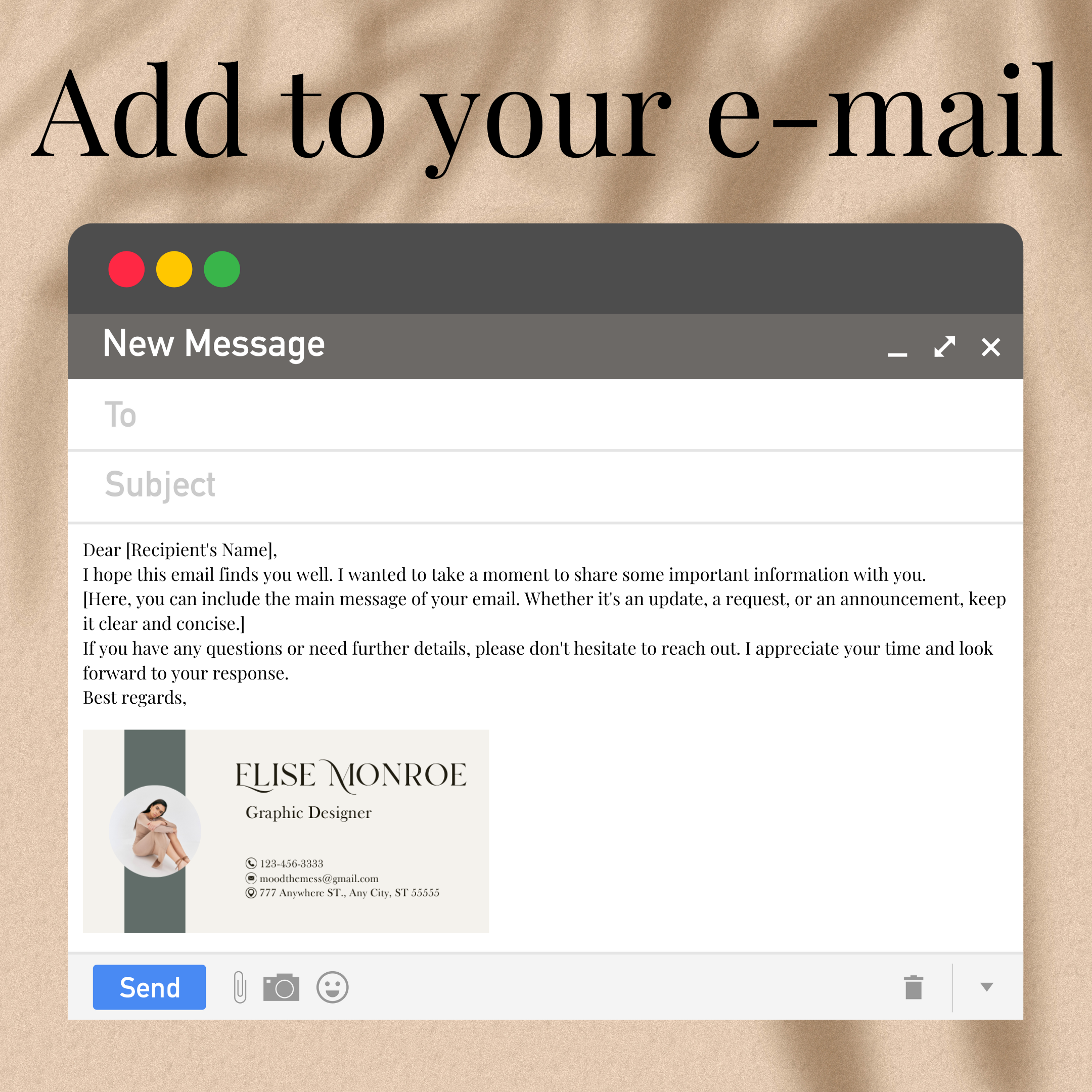 Business Email Signature