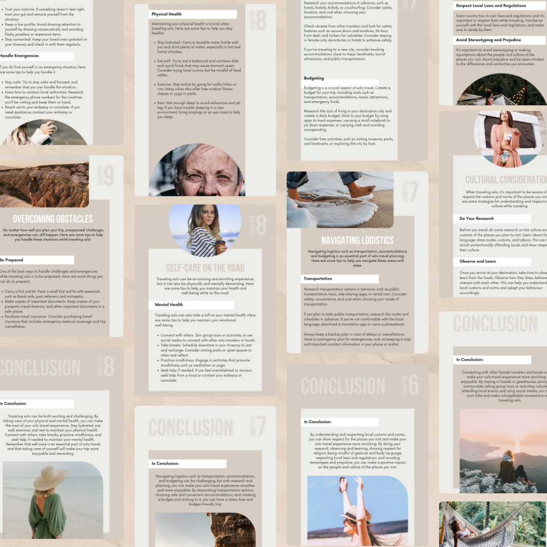 Solo Female Travel Guide