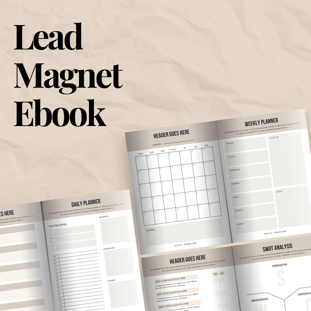 Lead Magnet Ebook