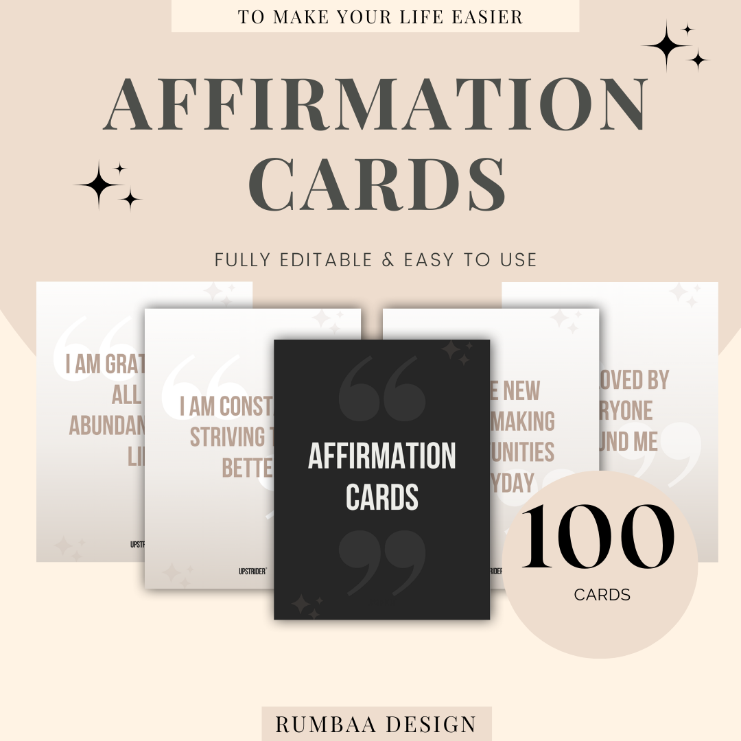 100 Affirmation Cards