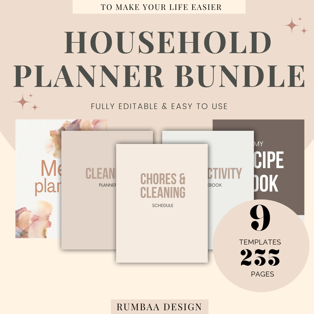 Household Planner Bundle