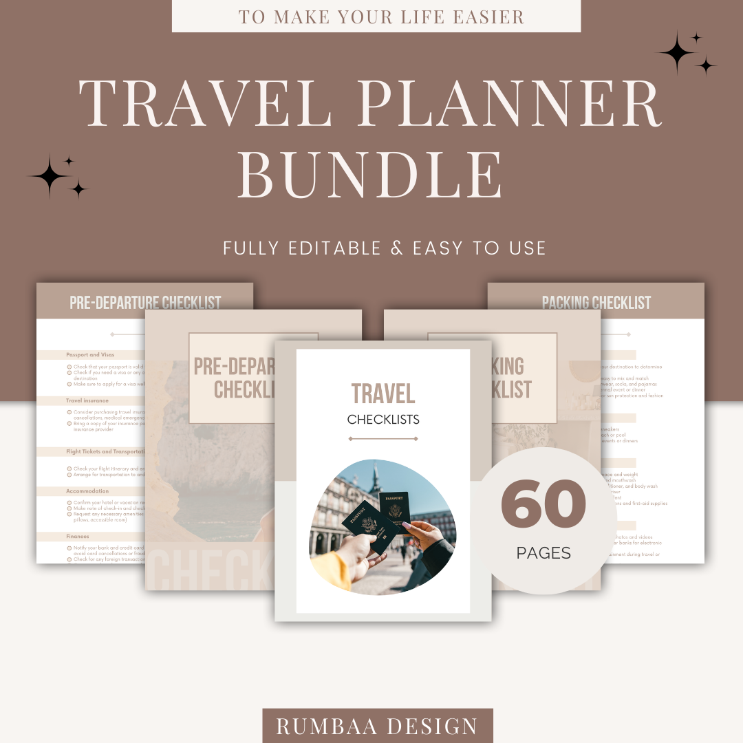 Travel Planner Bundle