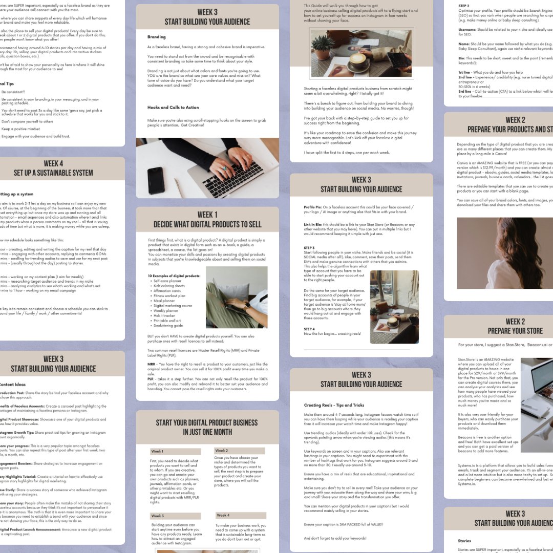 Faceless Digital Marketing Guide