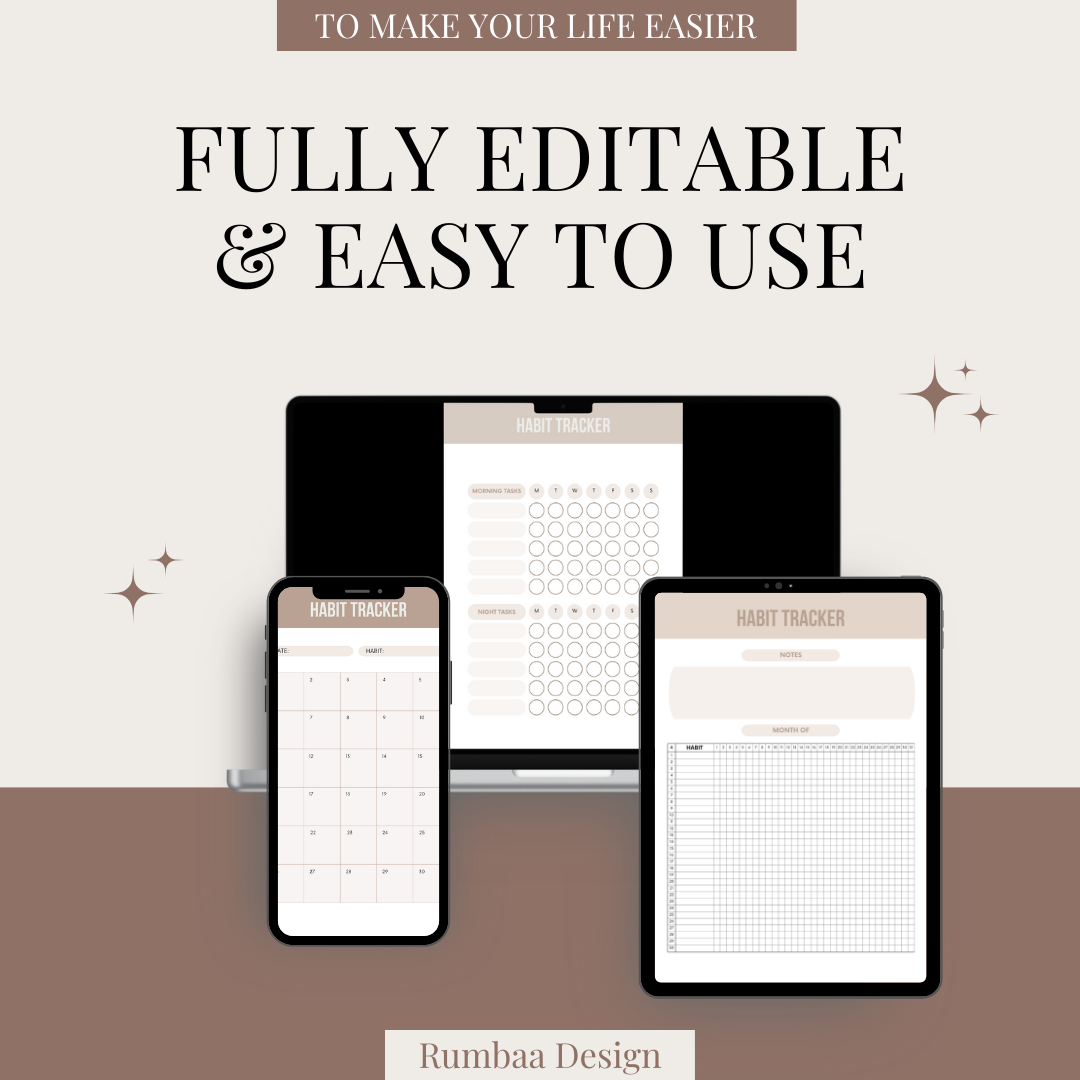 Habit Tracker Journal