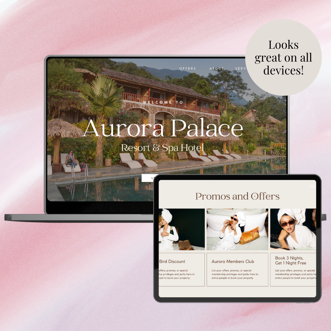 Hotels Business Website Template