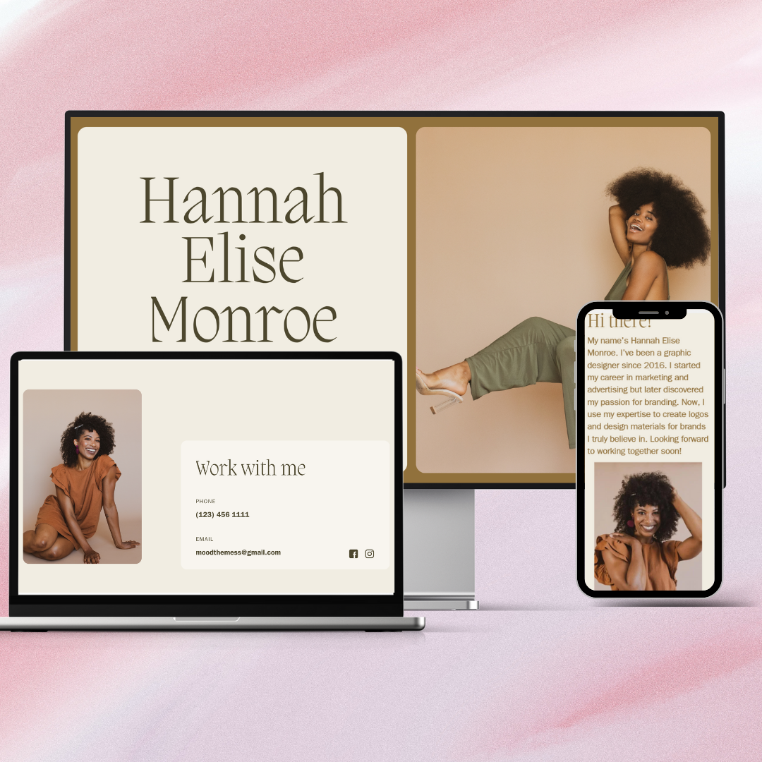 Freelance Portfolio Website Template