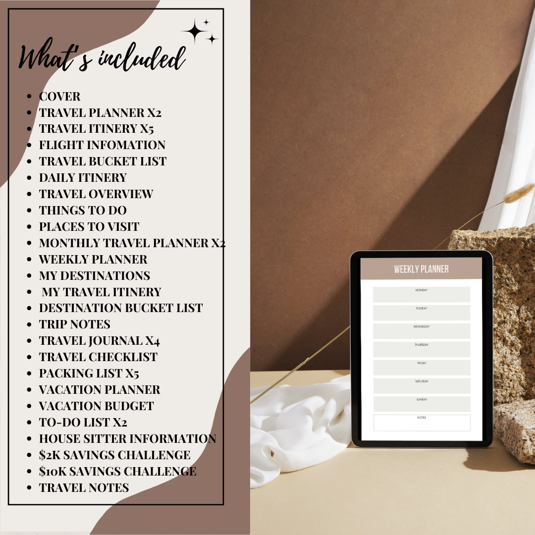 Travel Planner & Journal