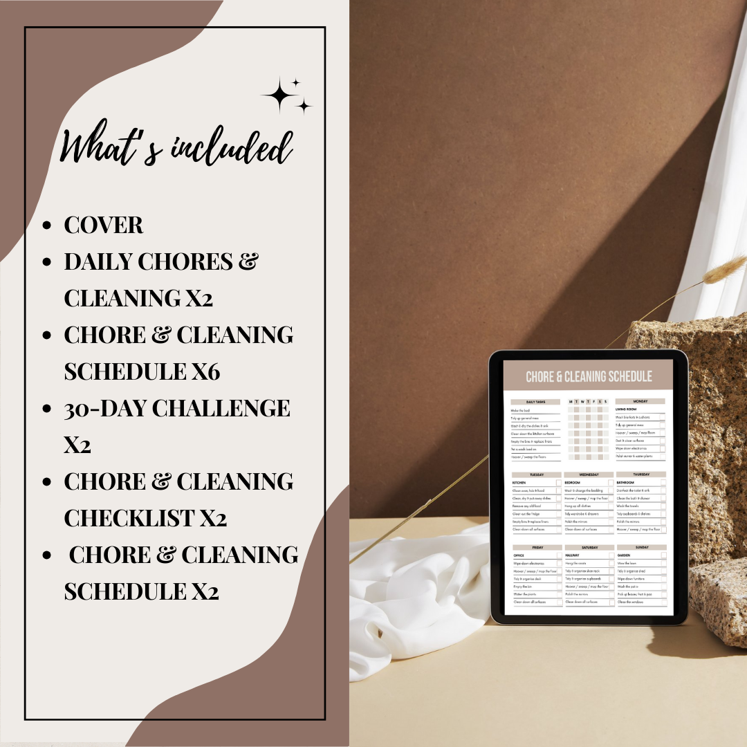 Cleaning Schedule Planner