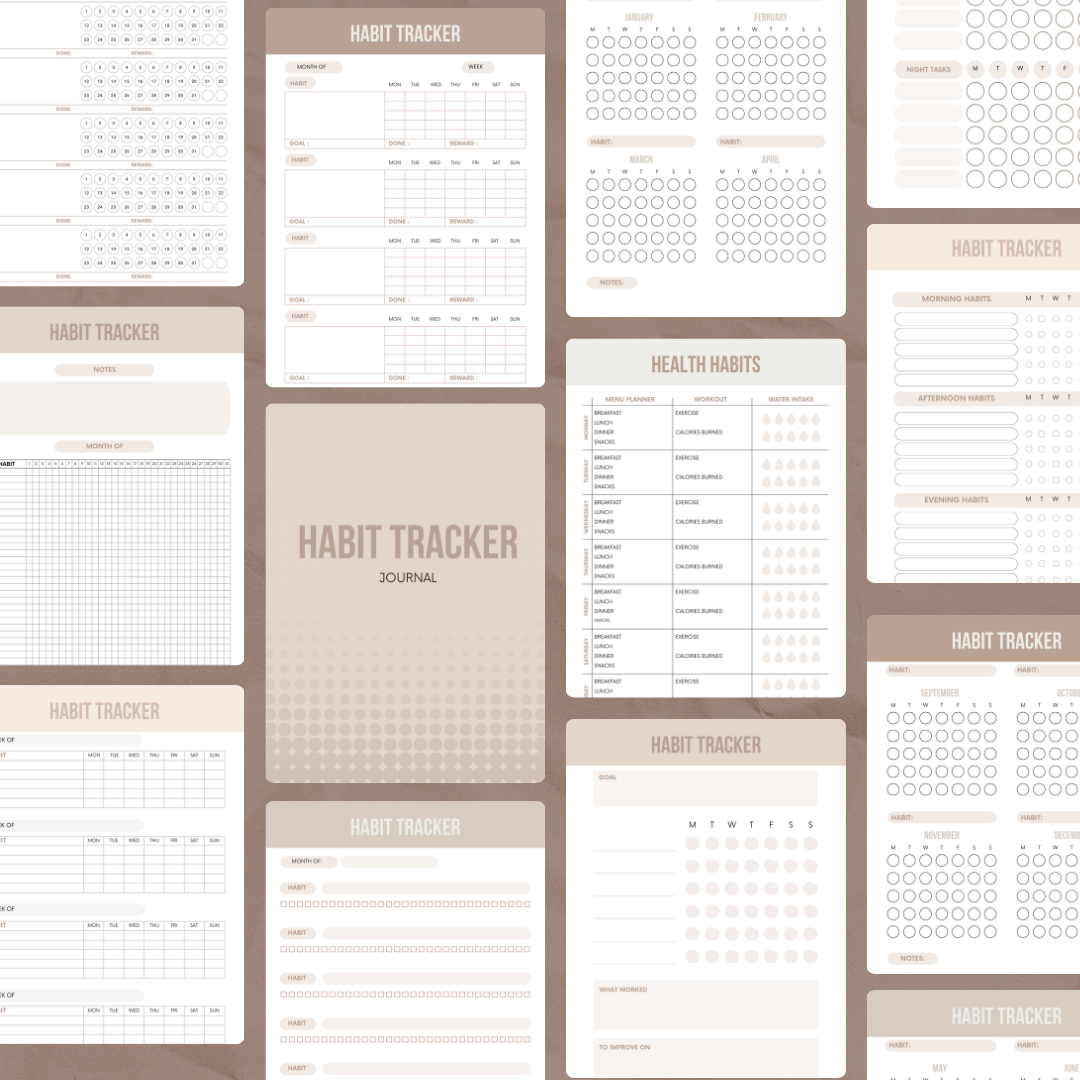 Habit Tracker Journal