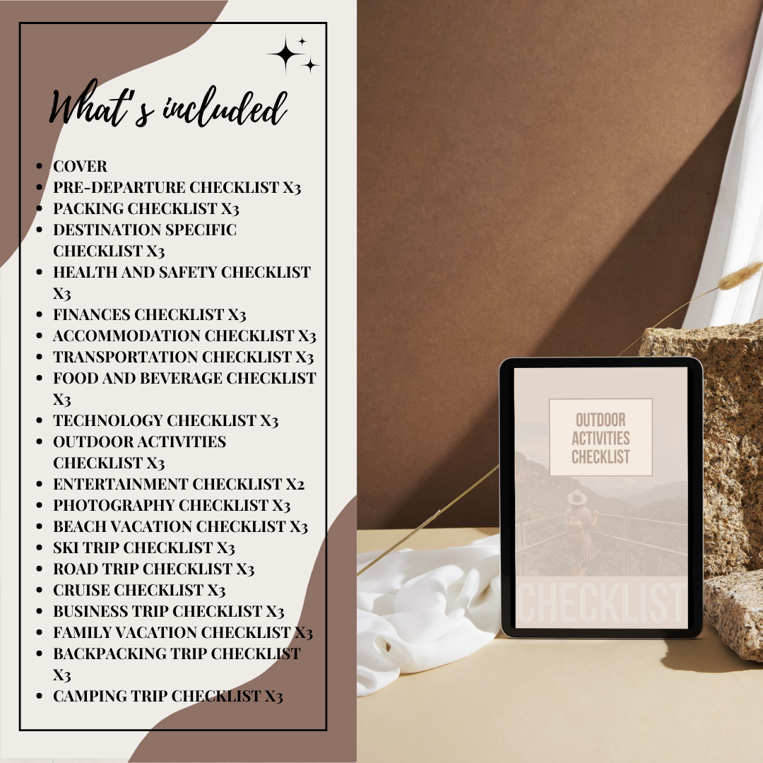 Travel Planner Bundle