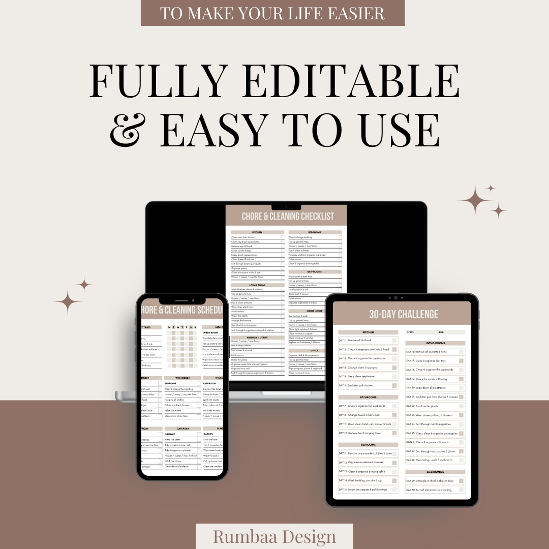 Cleaning Schedule Planner