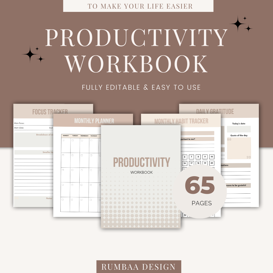Productivity Workbook