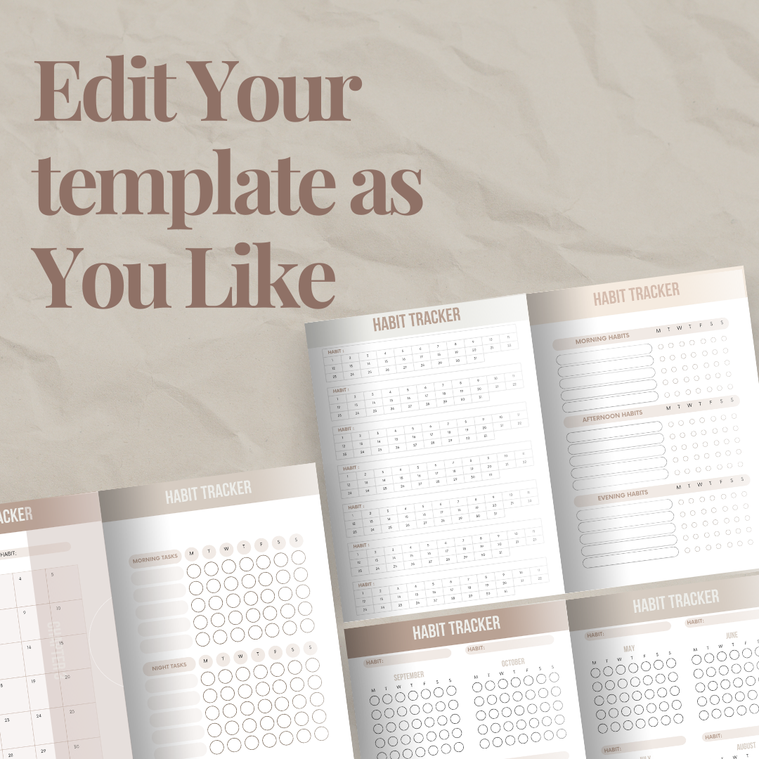 Habit Tracker Journal