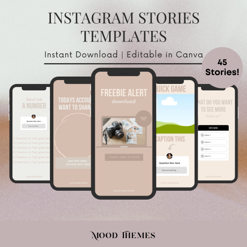 45 Instagram Stories Templates