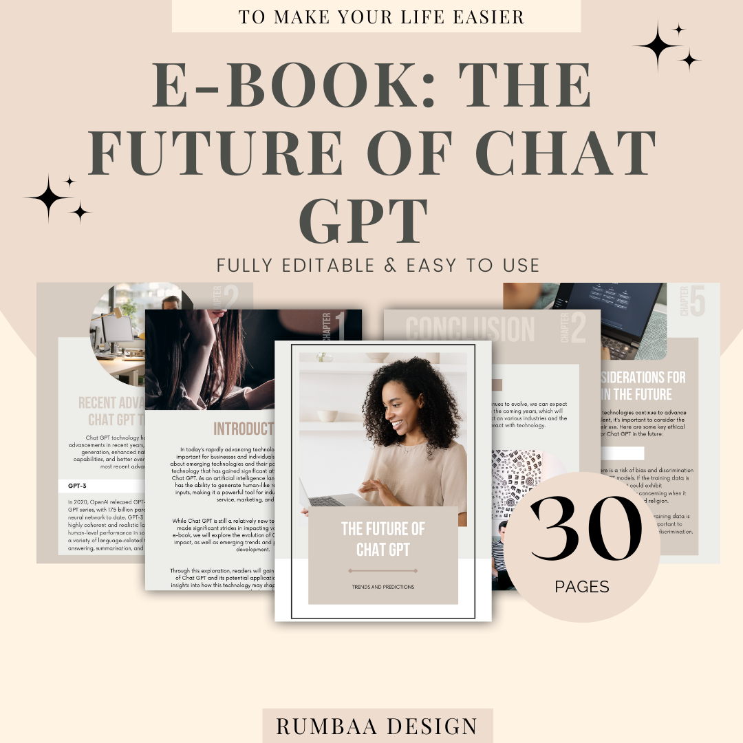 The Future of Chat GPT Ebook